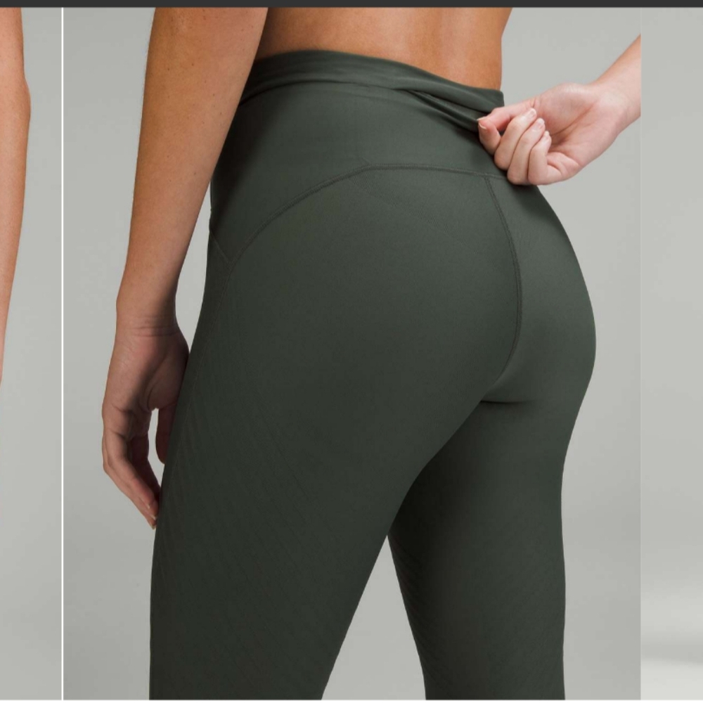 NWT Lululemon Sense knit Running HR Tight 28"